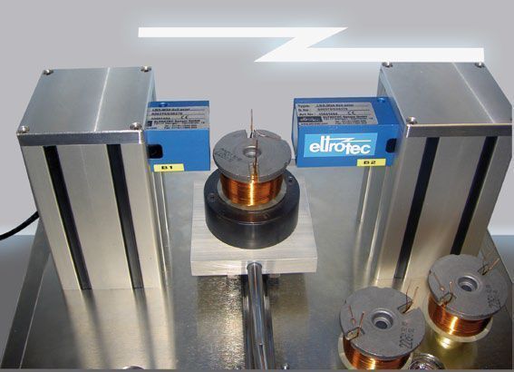 Laserbeam-Sensoren von Eltrotec werden beispielsweise für die Durchmessermessung an Spulendraht verwendet wie hier die Serie LBS (Archiv: Vogel Business Media)