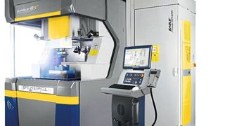 Mit der neuen Senkerodiermaschine Eagle G5 Precision von OPS-Ingersoll beginnt laut Hersteller eine neue Ära in der Funkenerosion. Die Maschine bringe präzise Resultate in besonderer Feinheit bei geringstem Verschleiß der Elektrode. Halle 7 Stand B53.  (OPS-Ingersoll)