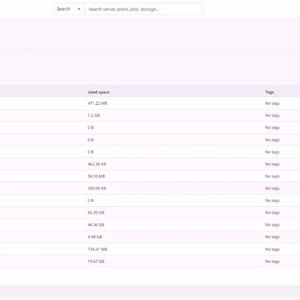 Allgemeine Übersicht über S3-Data-Vaults im Commvault Unified Data Vault.(Bild:  Commvault)