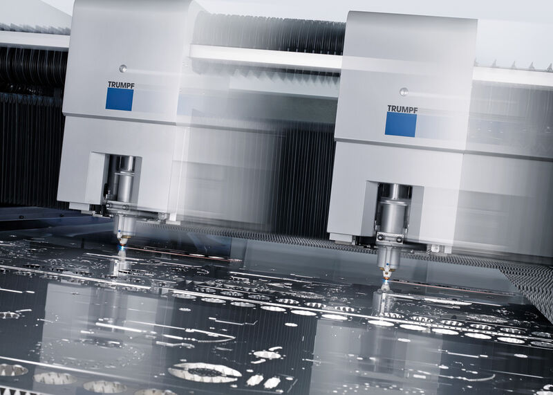 Trumpf bietet mit den Trulaser-Anlagen ein breites Spektrum an 2D-Laserschneidanlagen. So wie die Trulaser-Serie 7000 (Bild) für die Serien- und Massenfertigung. (Trumpf)