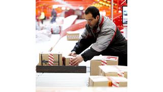 Dank der Scan-Software Easy-Inject können DPD-Kunden auf den Druck von Paketscheinen verzichten — der firmeninterne Barcode genügt. Bild: DPD (Archiv: Vogel Business Media)