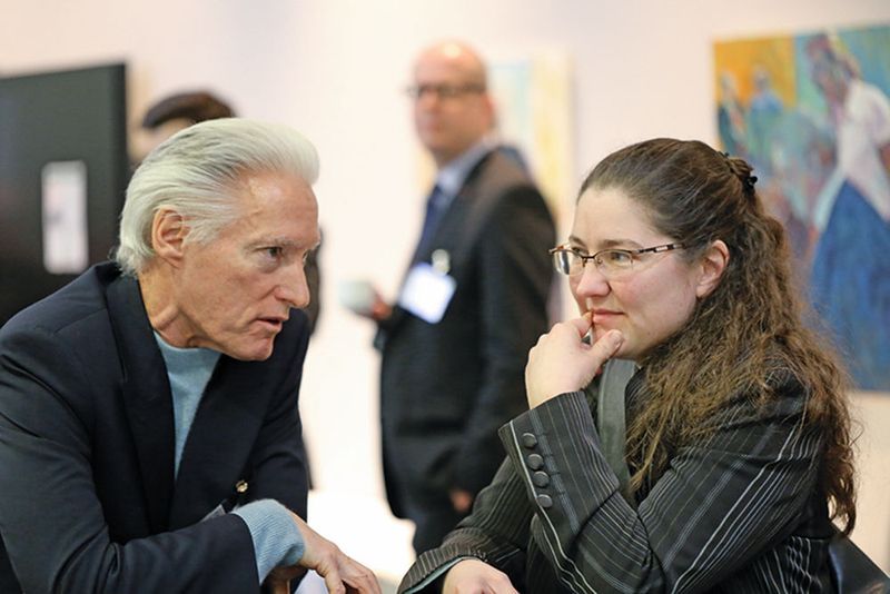 Neben den Vorträgen blieb auch genug Zeit, um sich mit Gleichgesinnten auszutauschen. (Matthias Böhm)