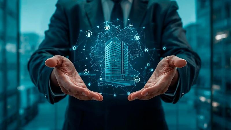 Die Systemhausgruppe Nobix setzt ihre Wachstumsstrategie fort und übernimmt das Rostocker IT-Systemhaus Albakom.(Bild:  Canva / KI-generiert)