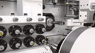 Reduziert die Komplexität: Solidcam für den Einsatz in mehrachsigen Dreh-Fräszentren sowie in Kurz- und Langdrehautomaten. (Solidcam)