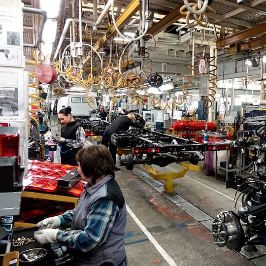 Die GAZ Group ist Russlands größter Automobilhersteller. Noch im Jahr 2009 setzte die Wirtschaftskrise dem Unternehmen zu. Heute steht es solida da – mit neuen Fahrzeugen und wettbewerbsfähiger Produktion.(Foto:  Thomas Günnel)