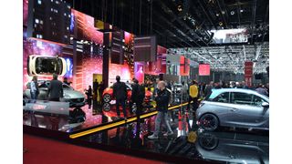 Das neue Konzept: Düstere Stand-Burg raus – LED-Wände rein.  (Foto: Rehberg)