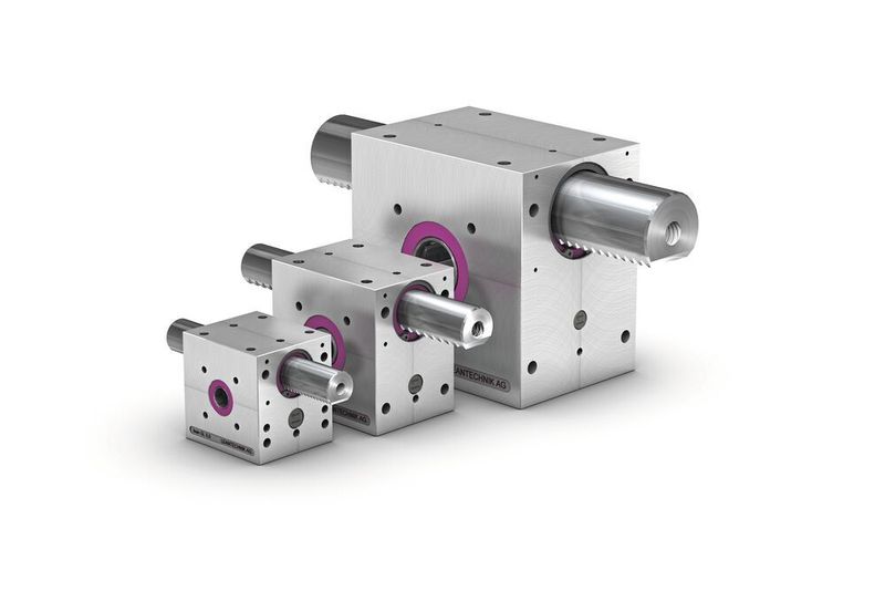 Neben den Lifgo-Zahnstangengetrieben fertigt Leantechnik auch Varianten mit rundgeführter Zahnstange. Diese lean SL-Zahnstangengetriebe wurden für Anwendungen mit einfachen synchronen Hubaufgaben ohne Querkraftaufnahme entwickelt. (Leantechnik AG)