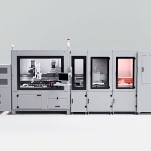 Schunk Electronic Solutions deckt mit seinem modularen Maschinenbaukasten komplette Prozessketten in der Elektronikfertigung ab - von Boardhandlingsystemen über den Nutzentrennprozess bis hin zur Integration nachgelagerter Schritte.(Bild:  Schunk SE & Co. KG)