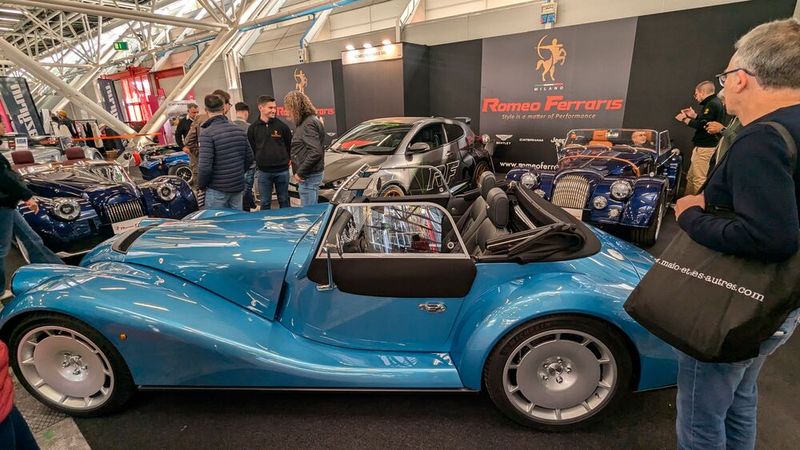 Einer der wenigen englischen Marken vor Ort: Morgan. (Bild: Dominsky – VCG)