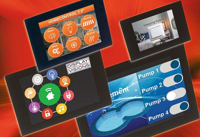 Entwickelt für industrielle Applikationen eignen sich die Uni-TFTs auch für den Einbau in Analysesysteme oder zum Einsatz in der Hausautomation sowie Wellness- und Küchengeräten. (Electronic Assembly)