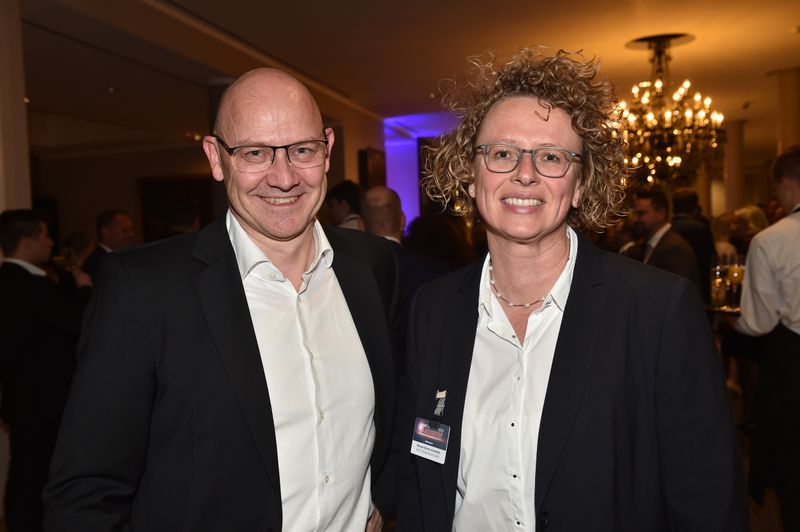 Reinhold Egenter, BYTEC, mit Simone Blome-Schwitzki, ALSO. (Bild: Hannes Magerstädt)