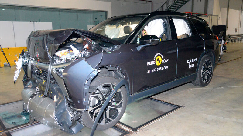 Der Lynk & Co 01 im Crashtest. (Euro NCAP)