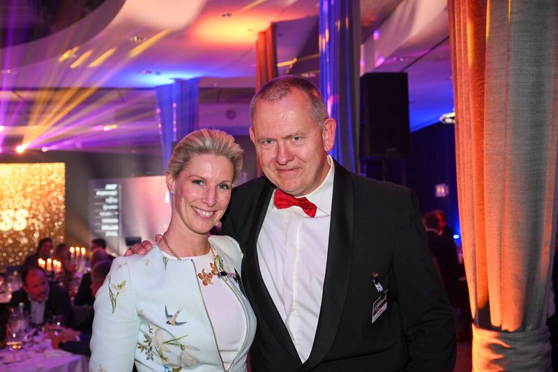 Ob Nicole Knop (Fortinet) und Jens Tamm (Westcon) auch in Zukunft zusammen arbeiten werden? (Bild: Hannes Magerstädt)