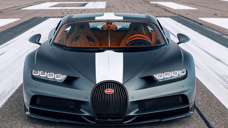 Vom Chiron „Légendes du Ciel“ wird Bugatti gerade mal 20 Exemplare auflegen. (Bild: Bugatti)