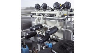 Fortschrittliche Enthärterkontrolle mit Multiblockventilen (BWT)