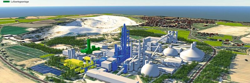 Bis 2029 soll in Lägerdorf eines der ersten klimaneutralen Zementwerke der Welt in Betrieb gehen.