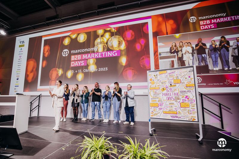 Impressionen der marconomy B2B Marketing Days 2023 (Bild: www.bkfotofilm.de – marconomy)