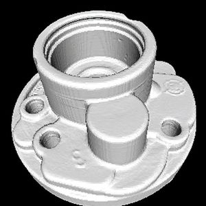 Bild 1: 3D-Darstellung eines CT-Volumendatensatzes.