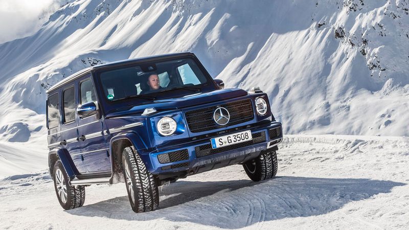 Sieger Kategorie große SUV: Mercedes-Benz G 350 d; relativer Werterhalt: 55 Prozent. (Bild: Daimler AG)