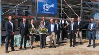 Das Neubauprojekt “Verwaltung 4“ soll die derzeit beengte Bürosituation am Standort nachhaltig entspannen. (Nord Drivesystems)