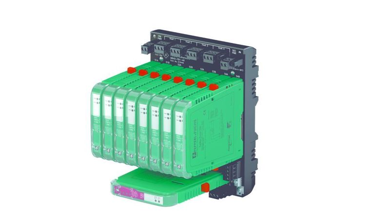 FieldConnex High-Density Power Hub-Systeme erfüllen die Isolationsgrade für Zündschutzart Ex ic.  (Bild: Pepperl+Fuchs)