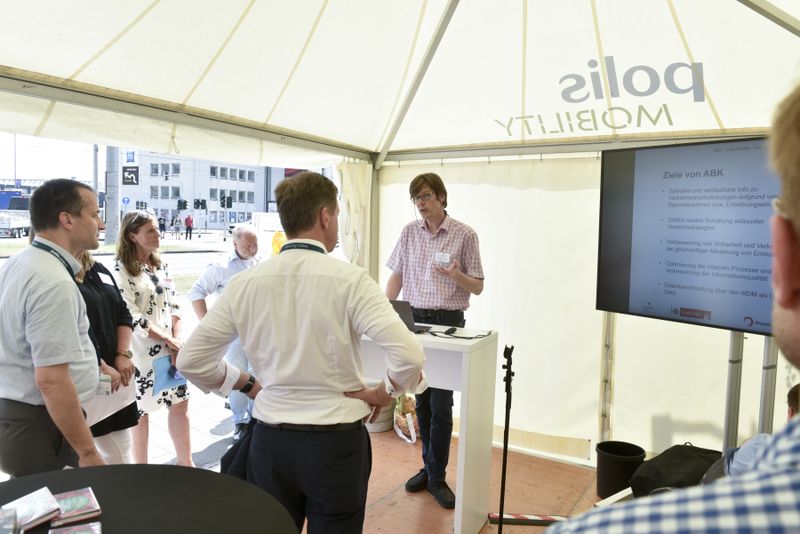 Best Practice ABK: Automatische Baustellenerfassung Köln, Deutz-Mülheimer Straße (Koelnmesse GmbH, Thomas Klerx)