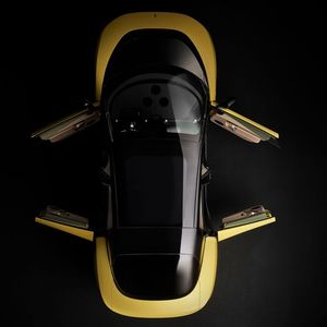 One of the special features of the Luce is the counter-hinged doors.(Image: Ferrari)