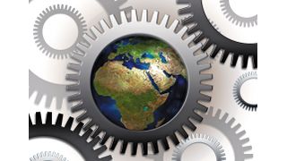 Moderne Kommunikationstechnik und Logistik erlauben es, betriebliche Funktionen dort anzusiedeln, wo sie kosteneffektiv erbracht werden können oder die Nähe zum Markt es erfordert.  (Bild: Gerd Altmann/Pixelio.de)