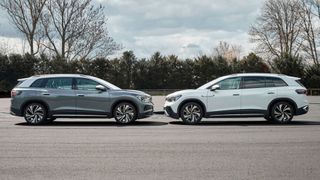 Den VW ID6 stellte der Hersteller im Rahmen der Automesse in Shanghai vor. (Bild: Volkswagen)