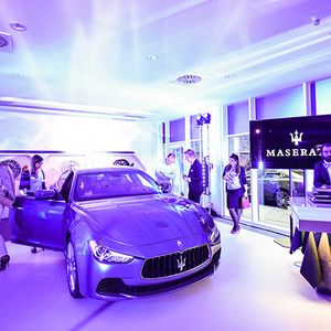 Hier ein Teil des eigentlichen Schauraumbereichs – für drei Fahrzeuge ist Platz.(Foto:  Manuel Debus)