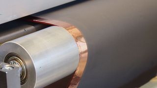 Beschichtete Folie zur Elektrodenherstellung. (HAW Landshut)