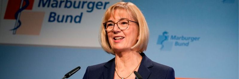 Dr. Susanne Johna, 1. Vorsitzende des Marburger Bundes.(Bild:  Marburger Bund)