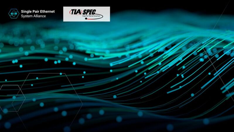 Die beiden Verbände SPEC der TIA und Single Pair Ethernet System Alliance arbeiten künftig zusammen, um die Akzeptanz ihrer Single Pair Ethernet (SPE)-Technologie auf dem globalen Markt zu beschleunigen.