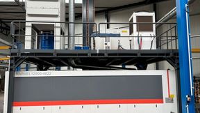 CNC-Laserschneidmaschine bei der Wilbers Werkstätten GmbH. (Bild: Wilbers Werkstätten GmbH)
