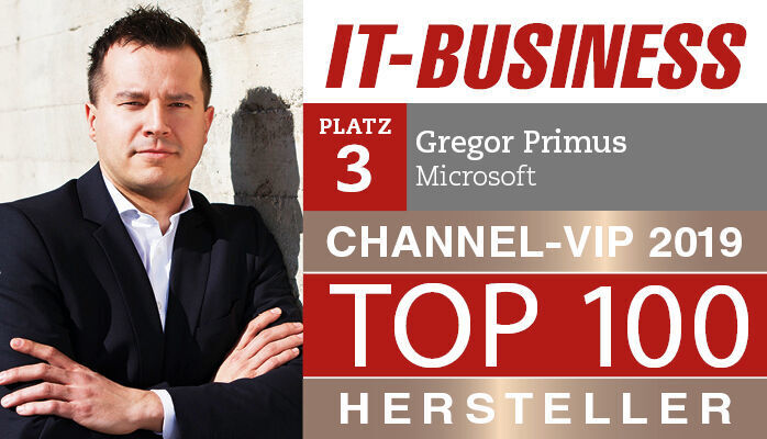 Gregor Primus, Director Channel Sales Management, Microsoft (IT-BUSINESS)