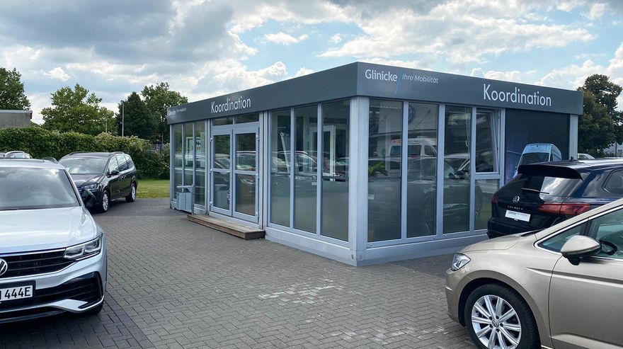 bu--rocontainer-autohaus-glinicke--minden (HaCoBau Hallen und Container Systeme GmbH)