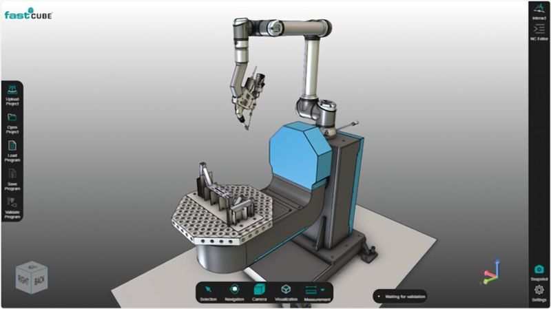 Cloud-basierte Offline-Programmierung ermöglicht es Anwendern, Roboterprogramme simulationsgestützt zu entwickeln und zu optimieren – auch ohne umfassende CAD-Kenntnisse. (Bild: Cenit AG)