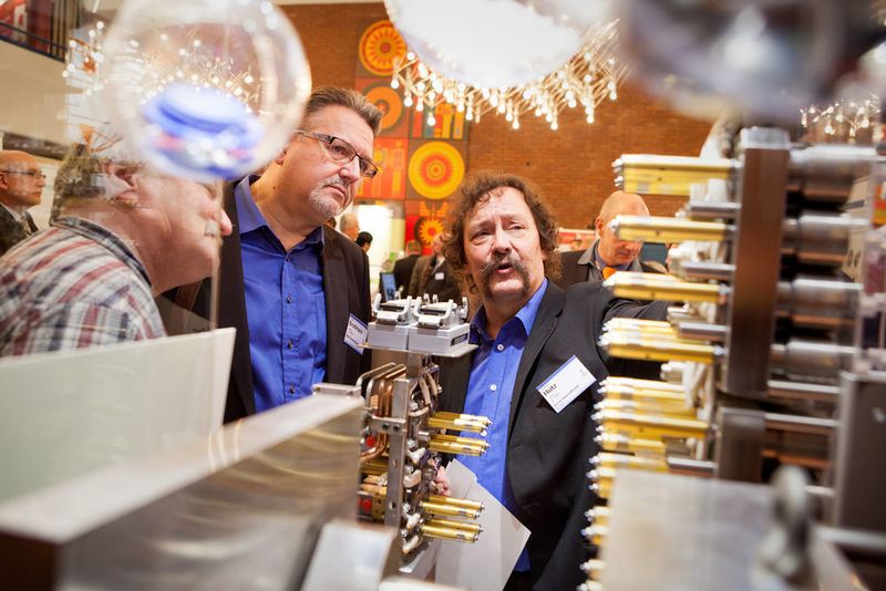 Hein's 20th Technology Days attracted 550 participants and featured 70 exhibitors. (Source: Mara Hein)