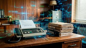 Alte Technik, digital durchdrungen. Wenn es darauf ankommt, wird vielerorts noch analog gearbeitet. (Bild: Gemini / KI-generiert)