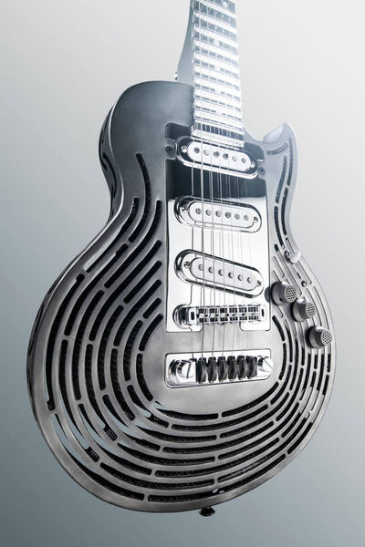 Die unzerstörbare Gitarre aus dem 3D-Drucker. (Sanidvik)