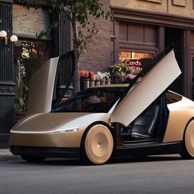 Tesla plans to use an electric motor that does not contain rare earth elements in the Cybercab. (Image:Tesla)