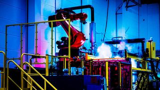 Die Speedfactory von Adidas ist eine der nominierten Innovationen – mit ihr soll ein automatisierter, dezentralisierter und flexibler Fertigungsprozess möglich werden. (Adidas AG)