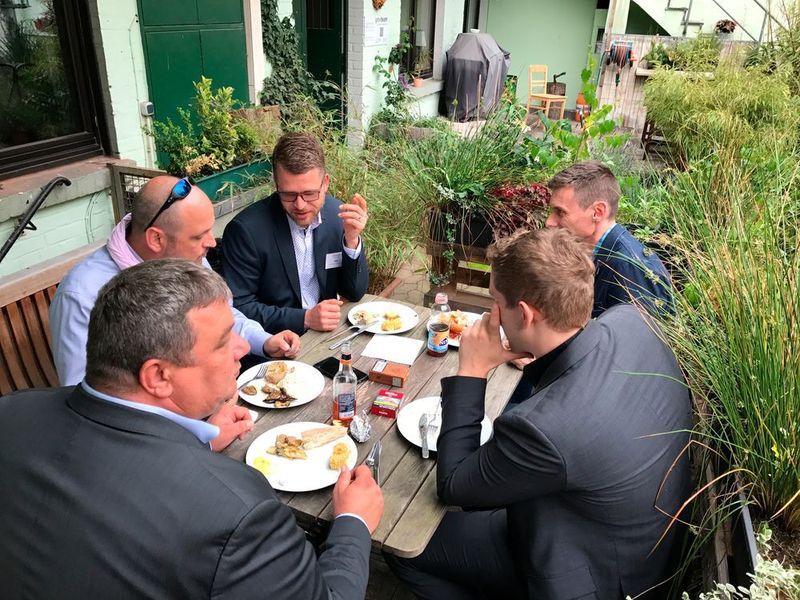 Auch für das kulinarische Wohl wurde gesorgt.  (A10 Networks)