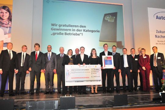 Hier siegte das Aschaffenburger Autohaus Kunzmann... (Archiv: Vogel Business Media)