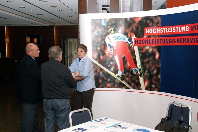 Die Etec Gesellschaft für Technische Keramik informierte bei den Maindays über ihr Angebot. Bild: Frank Fladerer (Archiv: Vogel Business Media)