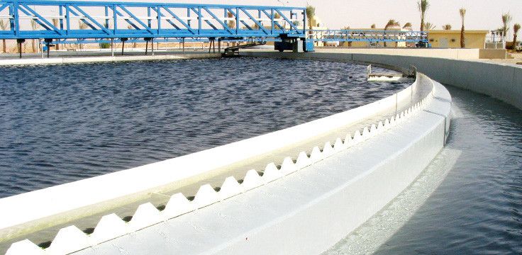 Wasser-Recycling in Saudi-Arabien: Industrielle Abwasserreinigung von Wabag sichert die Wasserversorgung in Al Kharj. (Bild: Wabag)