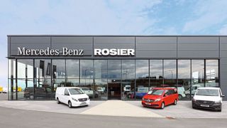 Auch Rosier steht seinen Nutzfahrzeugkunden mit einem neuen Betrieb zur Verfügung. (www.PHOMAX.de Dietmar Flach)