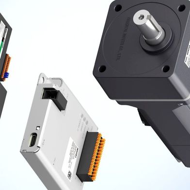 Zusammen mit dem neuen MVC01 Mobile Robot Controller bilden die Motoren der BLV-R Serie jetzt eine komplette Steuer- und Antriebslösung aus einer Hand. (Bild: Oriental Motor (Europa) GmbH)