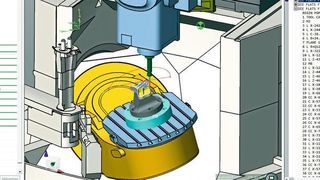 NCSimul: NC Simulation und automatische Programmkonvertierung. (Spring)