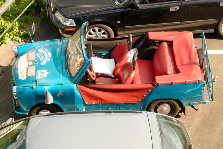 Der Trabant ist heute ein gern gesehener Kandidat für Umbauten... (Foto: gemeinfrei)
